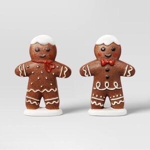 Wondershop at Target gingerbread men decor set of 2 NEW